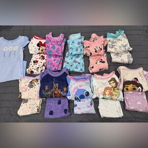 Girls PJ’s 10 Sets 1 Gown